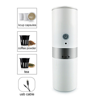 Portable Capsule Coffee Machine Small Kitchen Appliances