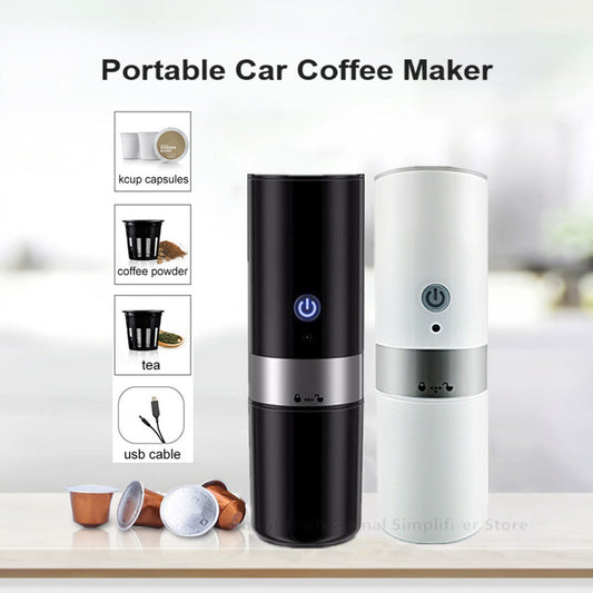 Portable Capsule Coffee Machine Small Kitchen Appliances