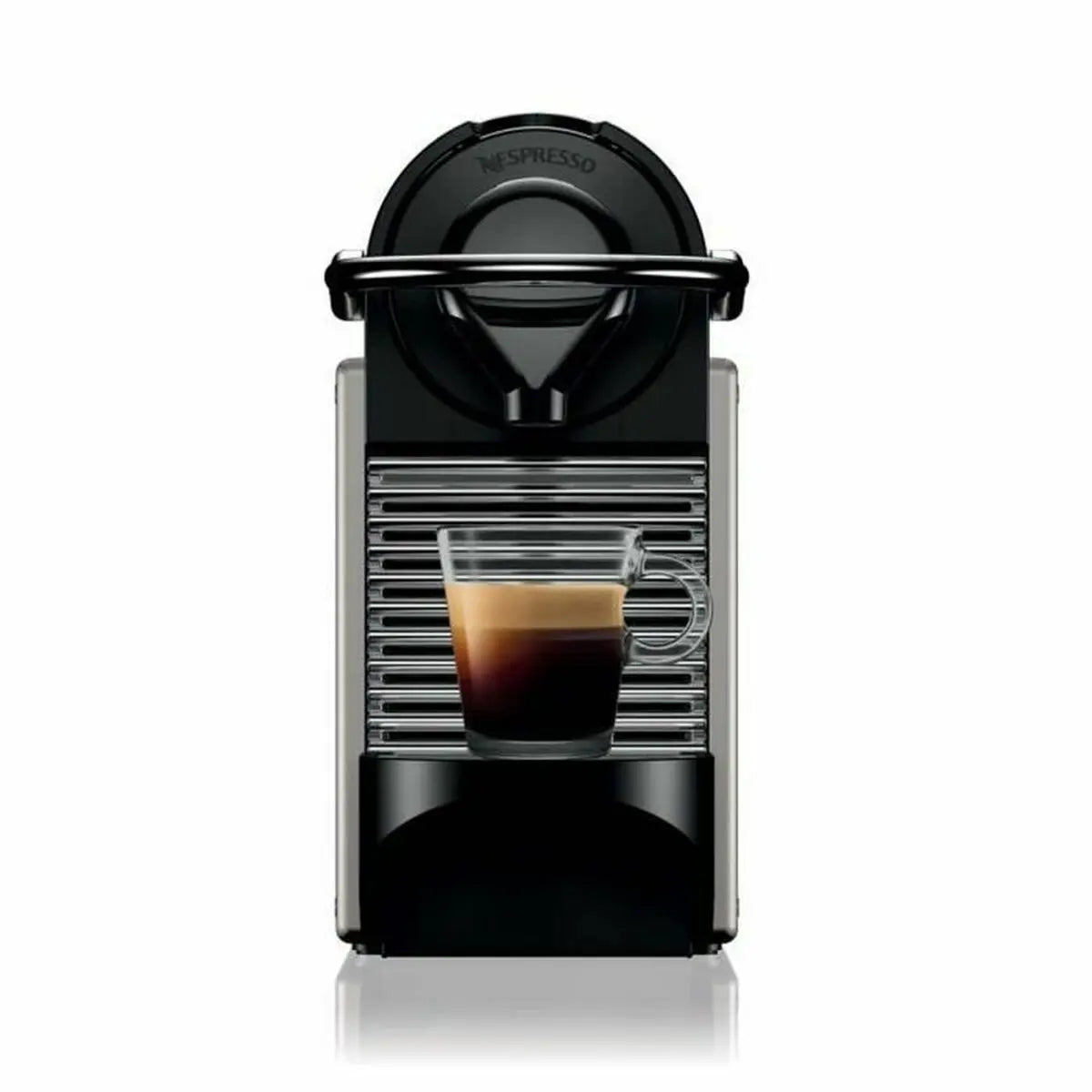 Capsule Coffee Machine Krups YY4127FD Pixie titanium Bigbuy