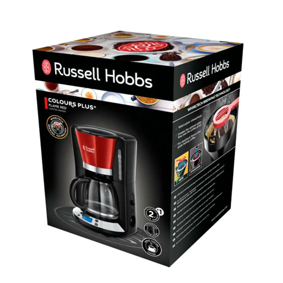 Drip Coffee Machine Russell Hobbs (15 Cups) 1100W Beverage Oasis