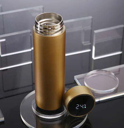 LED Temperature Display Thermos Bottle