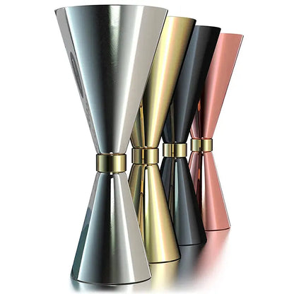 Stainless Steel Jigger Cocktail Bar Measures, Bar Accessories - Beverage Oasis