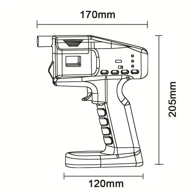 Smoke Bubble Gun for Cocktail Flavour Blaster Candy Gold - Beverage Oasis