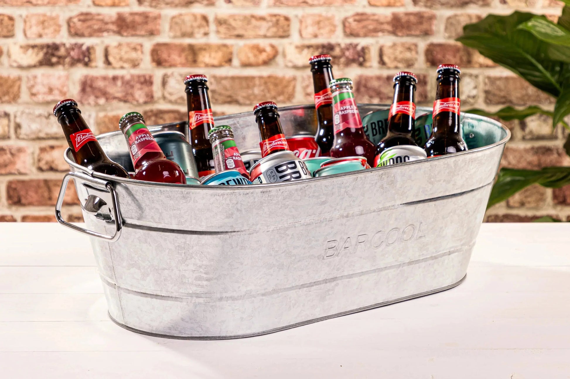 Barcool 20L Galvanised Steel Party Tub Beverage Oasis